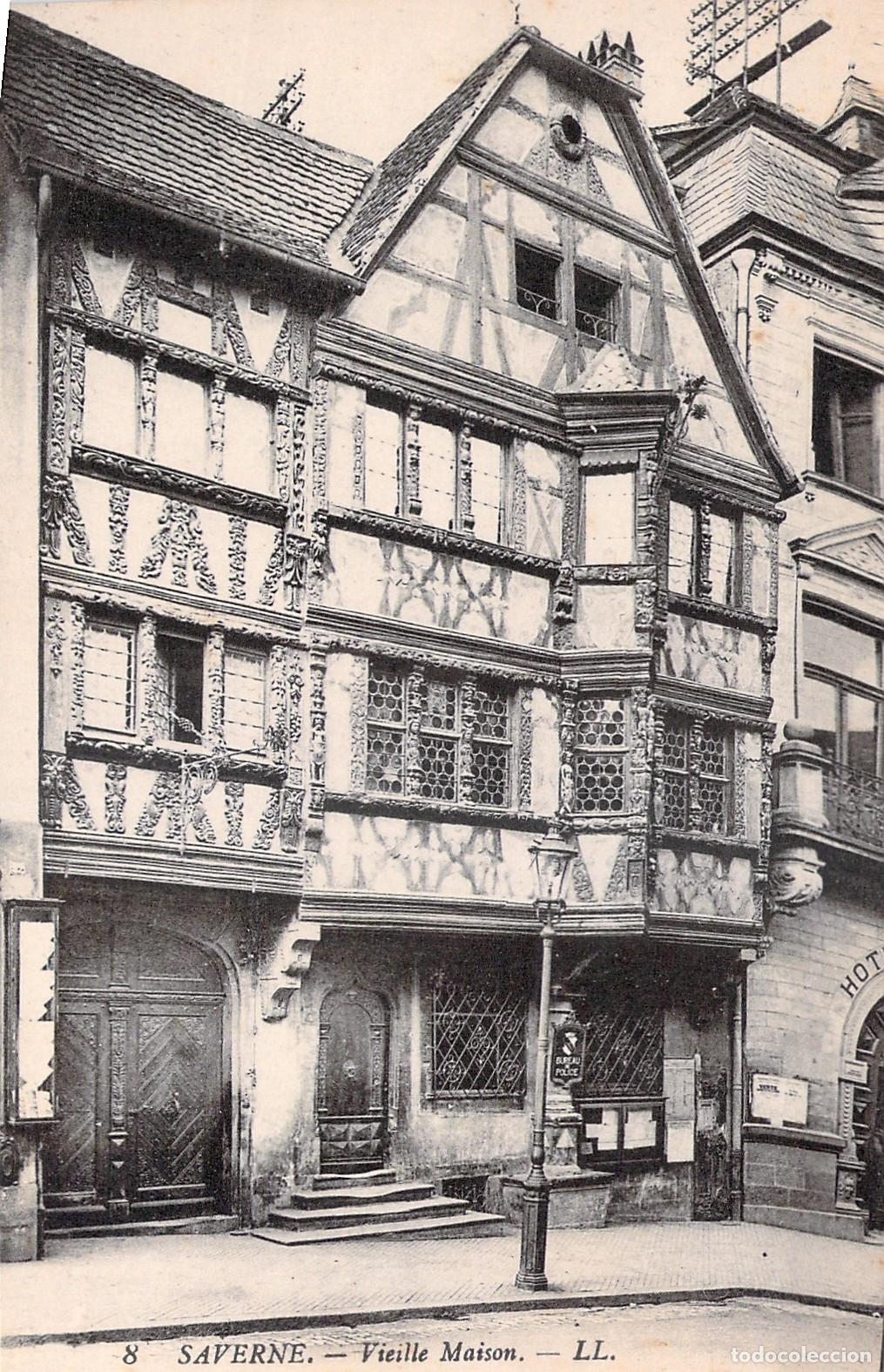 Postales: Tarjeta Postal Saverne Vieille Maison Alsacia Francia