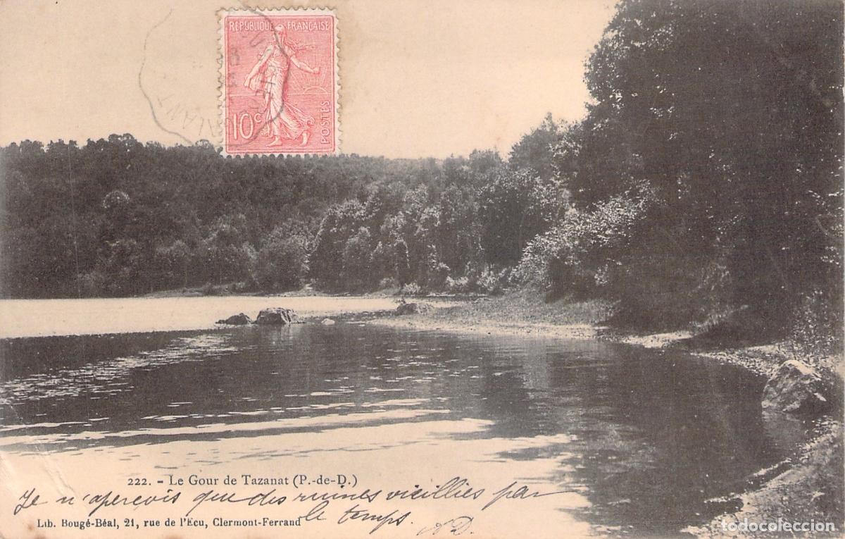 Postales: Postal de Le Gour de Tazanat, Puy-de-D&ocirc;me, Francia