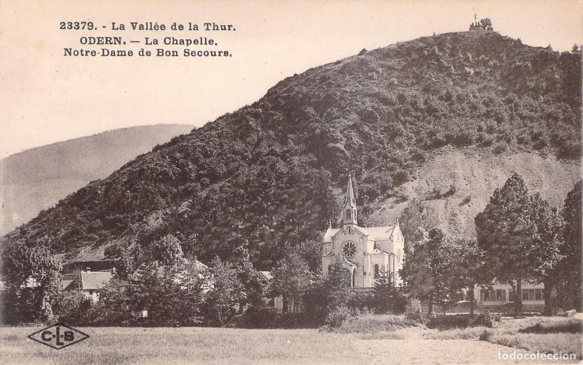 Postales: Postal de la Capilla Notre-Dame de Bon Secours en Oderen