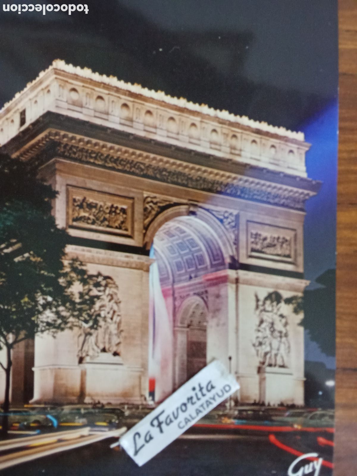 Postales: postal ARCO DEL TRIUNFO Paris,ed GUY ,JMJ