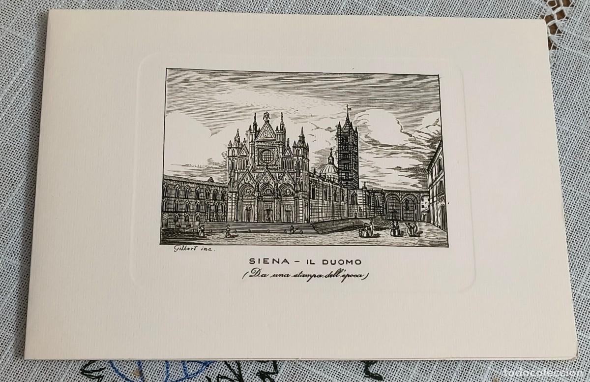 Postales: POSTALES GRABADO - IL DUOMO / SIENA (ITALIA)