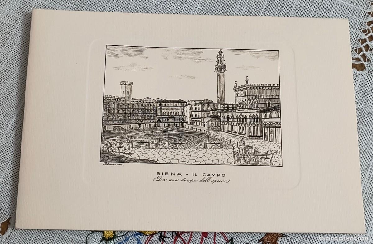 Postales: POSTALES GRABADO - IL CAMPO / SIENA (ITALIA)