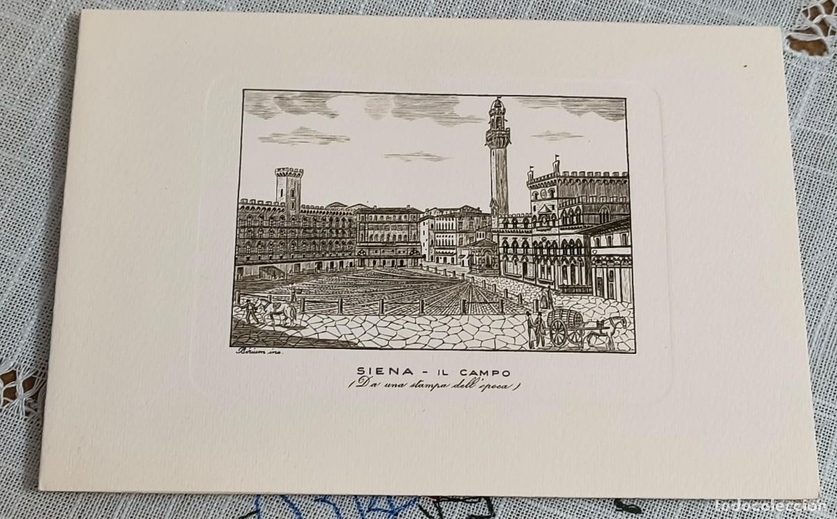 Postales: POSTALES GRABADO - IL CAMPO / SIENA (ITALIA)
