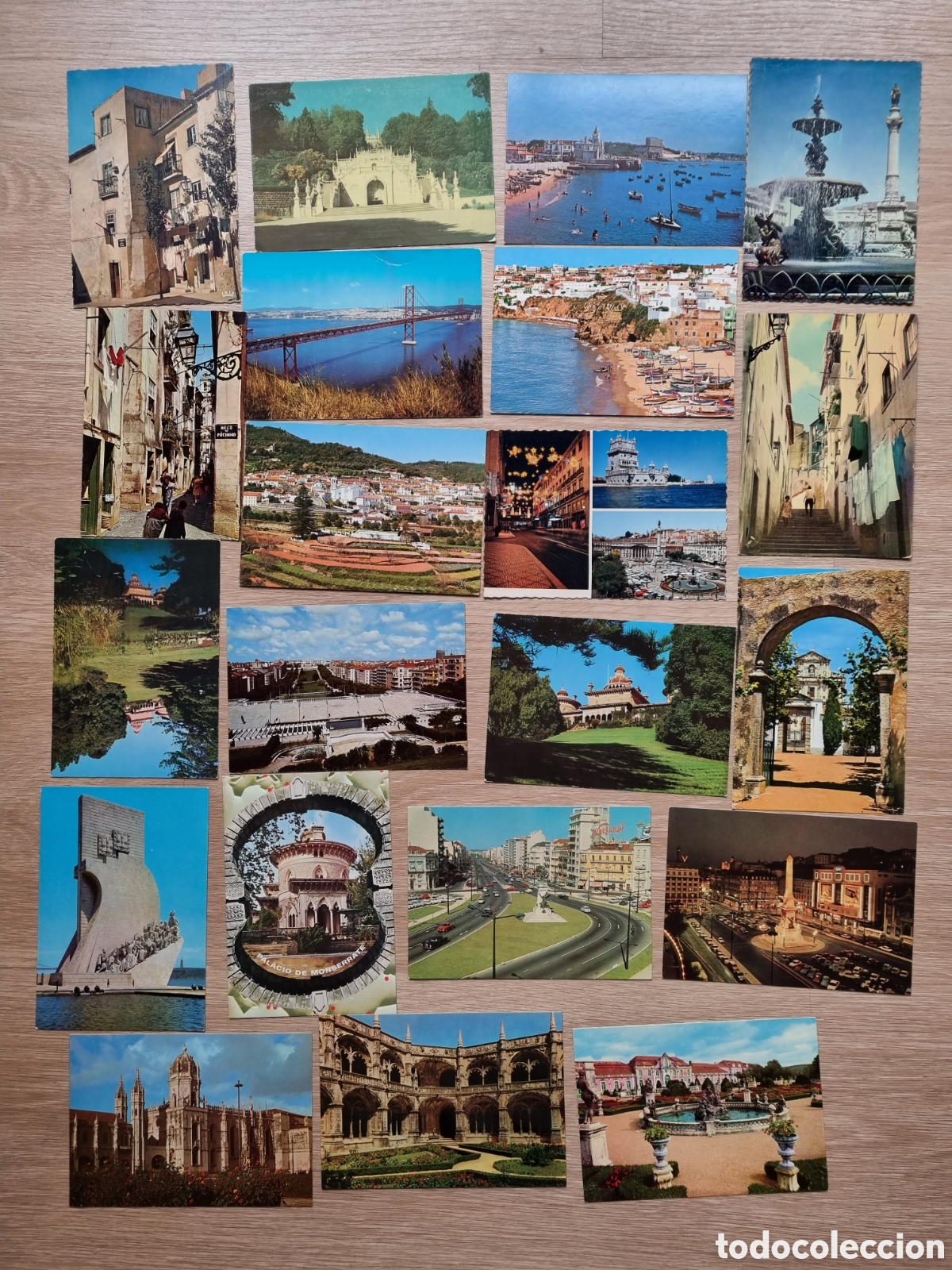 Postales: Portugal. 10 postales a&ntilde;os 60/70. Sin circular. Distintas ciudades portuguesas.