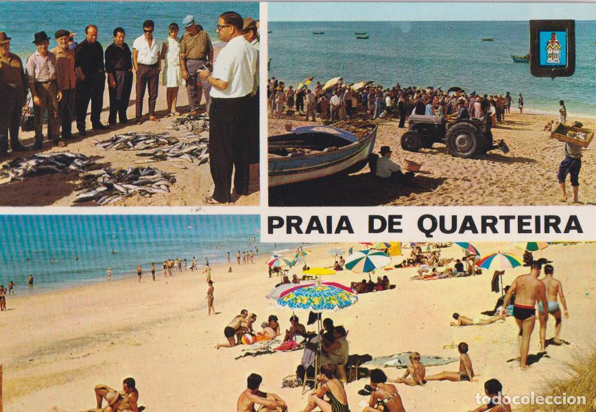 Postales: PORTUGAL, ALGARVE, VISTAS DE LA PLAYA - ESCUDO DE ORO N&ordm;873 - S/C
