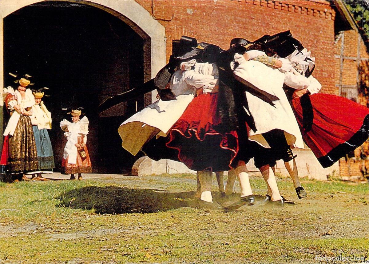 Cartes Postales: Postal Danza Folcl&oacute;rica de la Cosecha en B&uuml;ckeburg Alemania