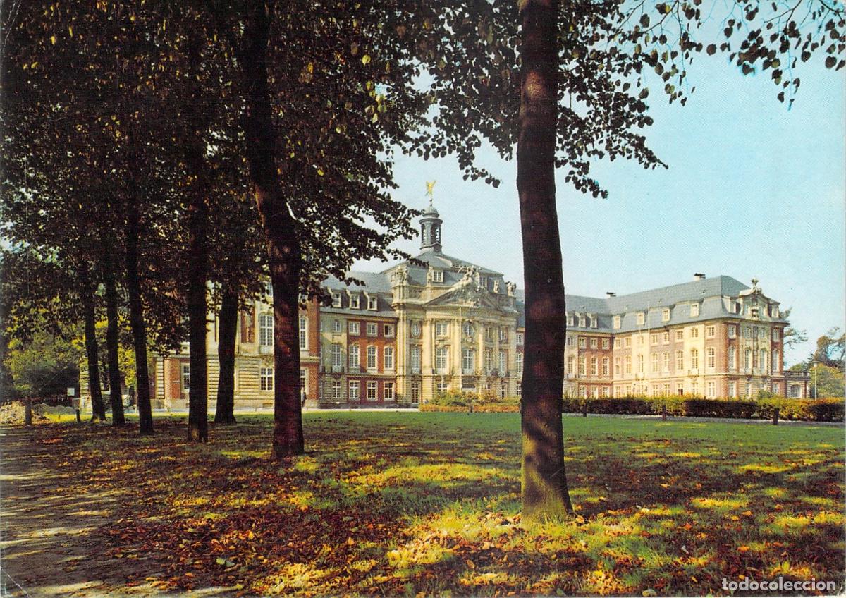 Postkarten: Postal del Palacio del Pr&iacute;ncipe Obispo en M&uuml;nster Alemania