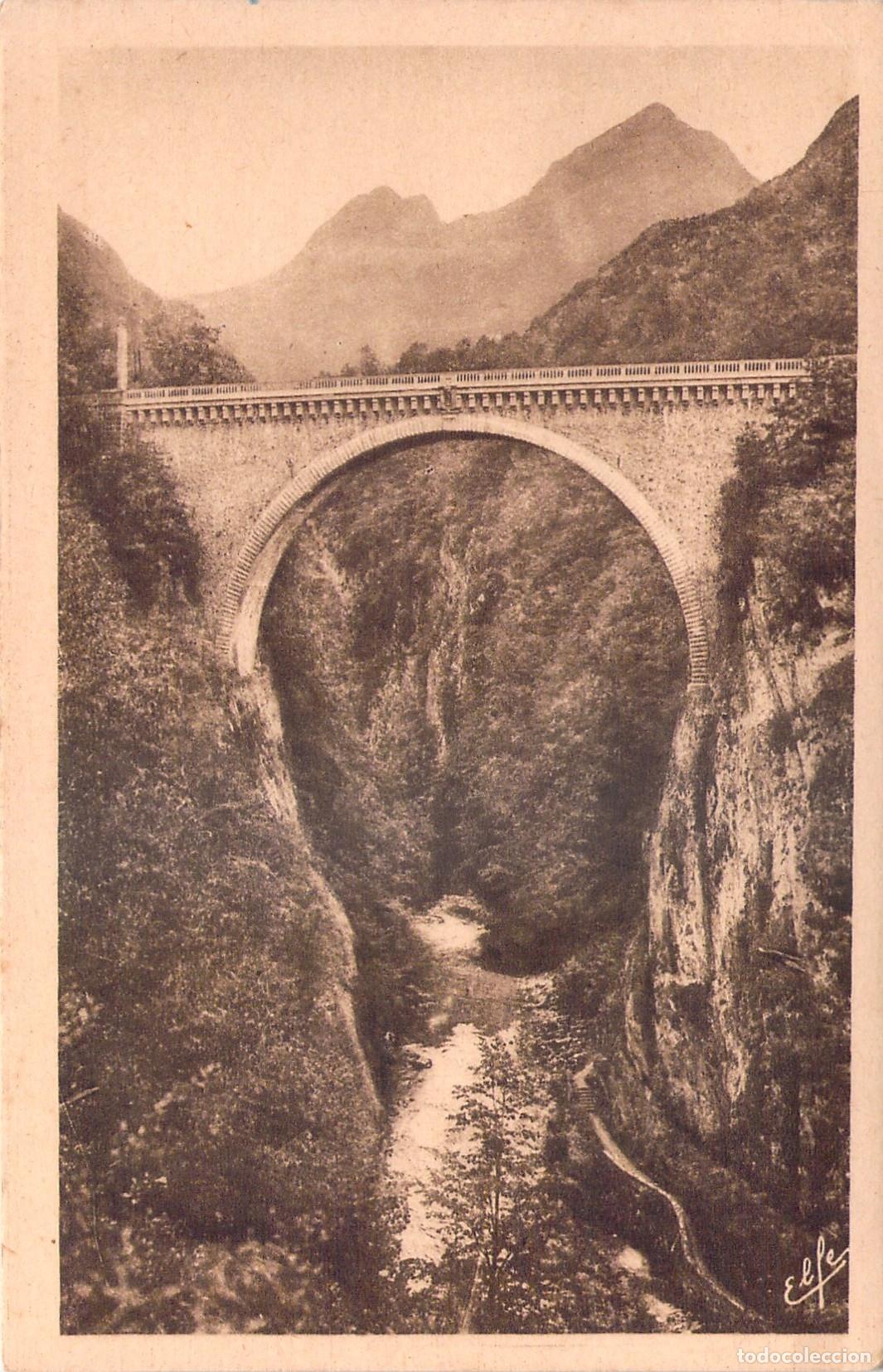 Postais: Postal del Pont Napol&eacute;on en Saint-Sauveur, Pirineos