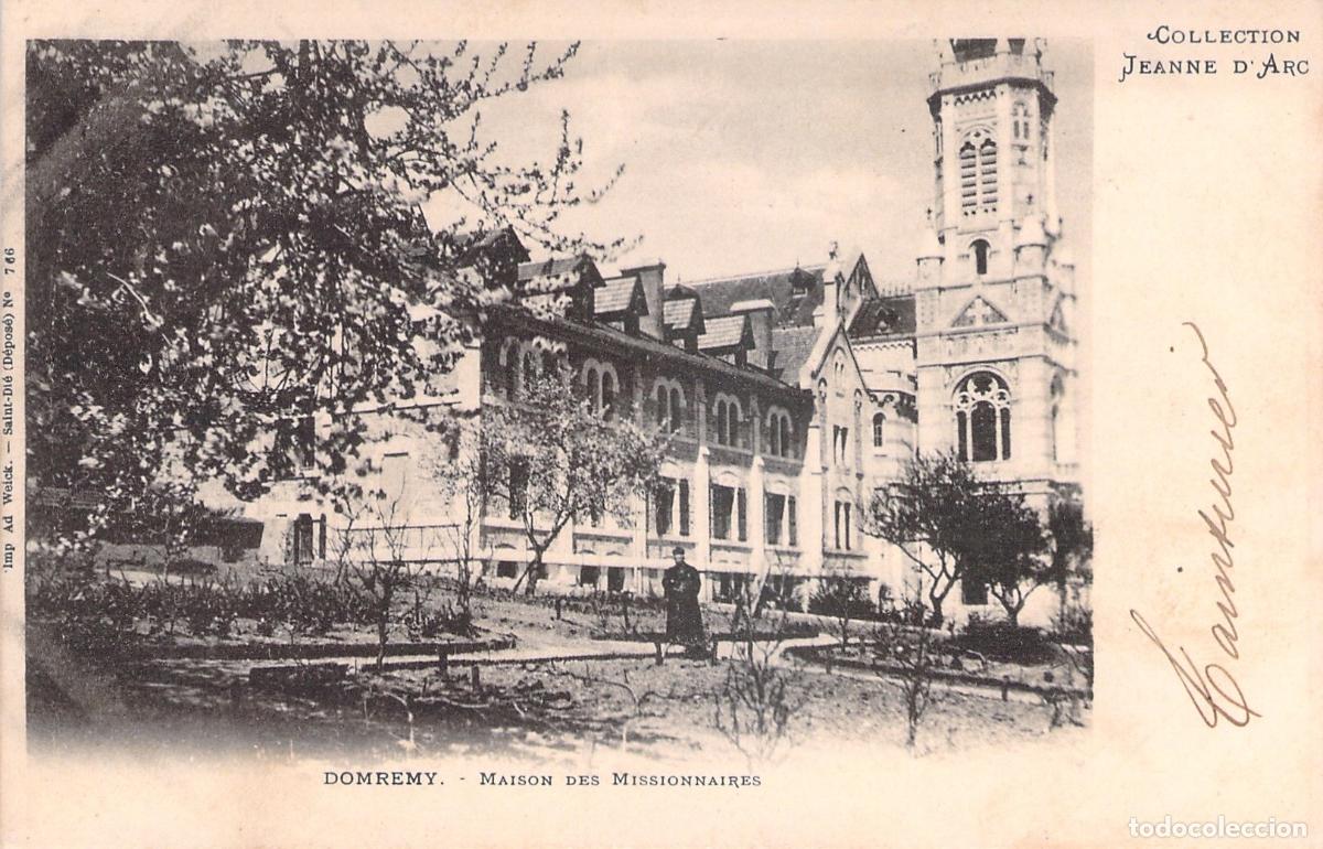 Postais: Postal de Domr&eacute;my - Maison des Missionnaires, Colecci&oacute;n Juana de Arco