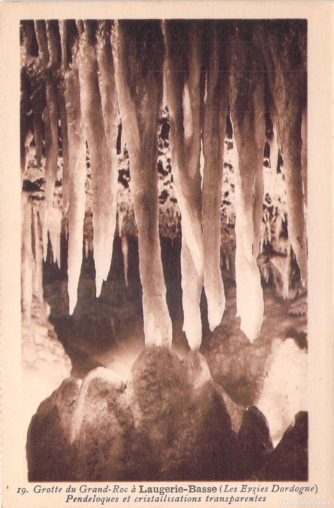 Postais: Postal Grotte du Grand-Roc Laugerie-Basse Dordogne Francia