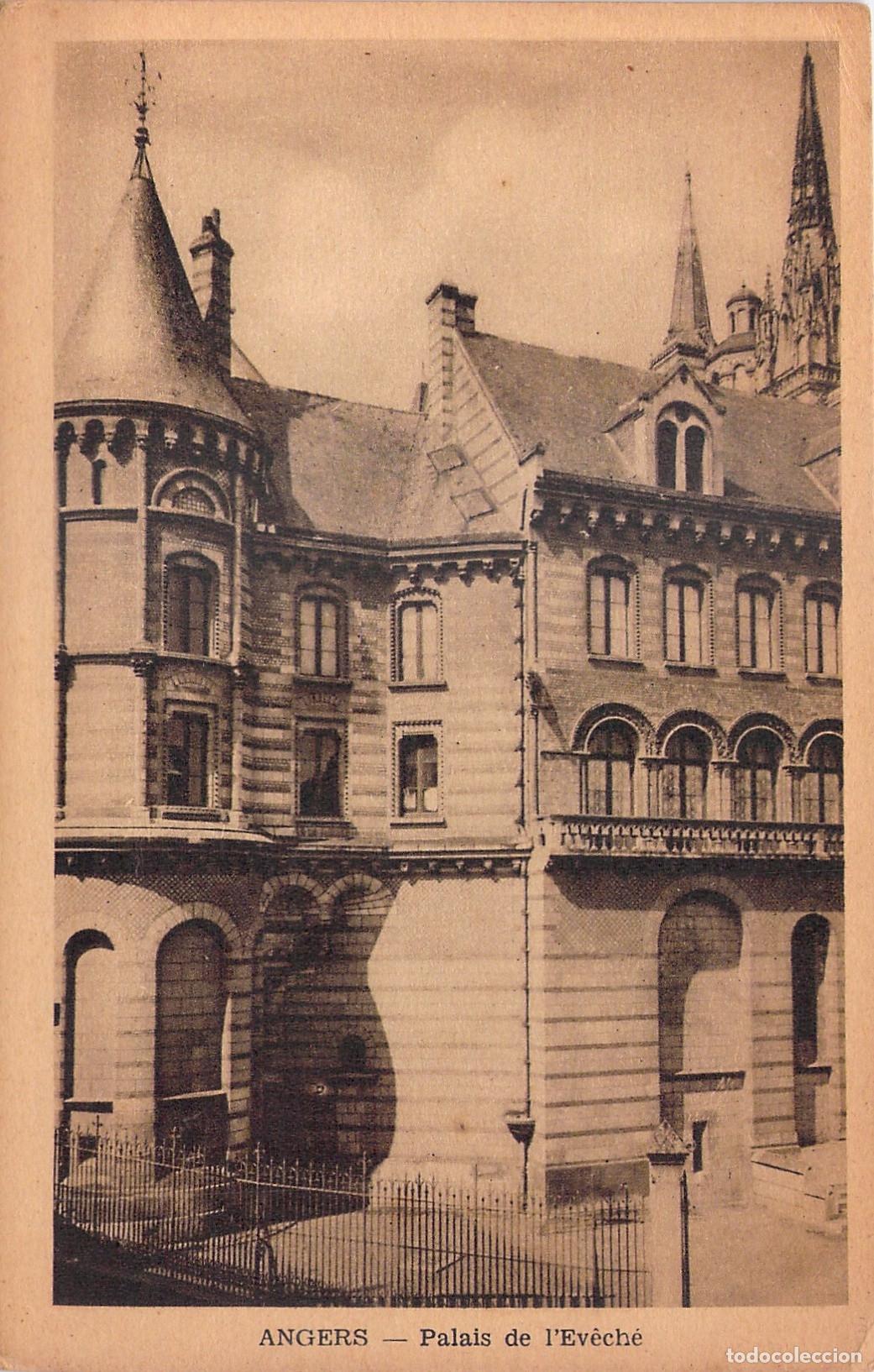 Postais: Postal de Angers Palais de l'Ev&ecirc;ch&eacute; Palacio del Obispado