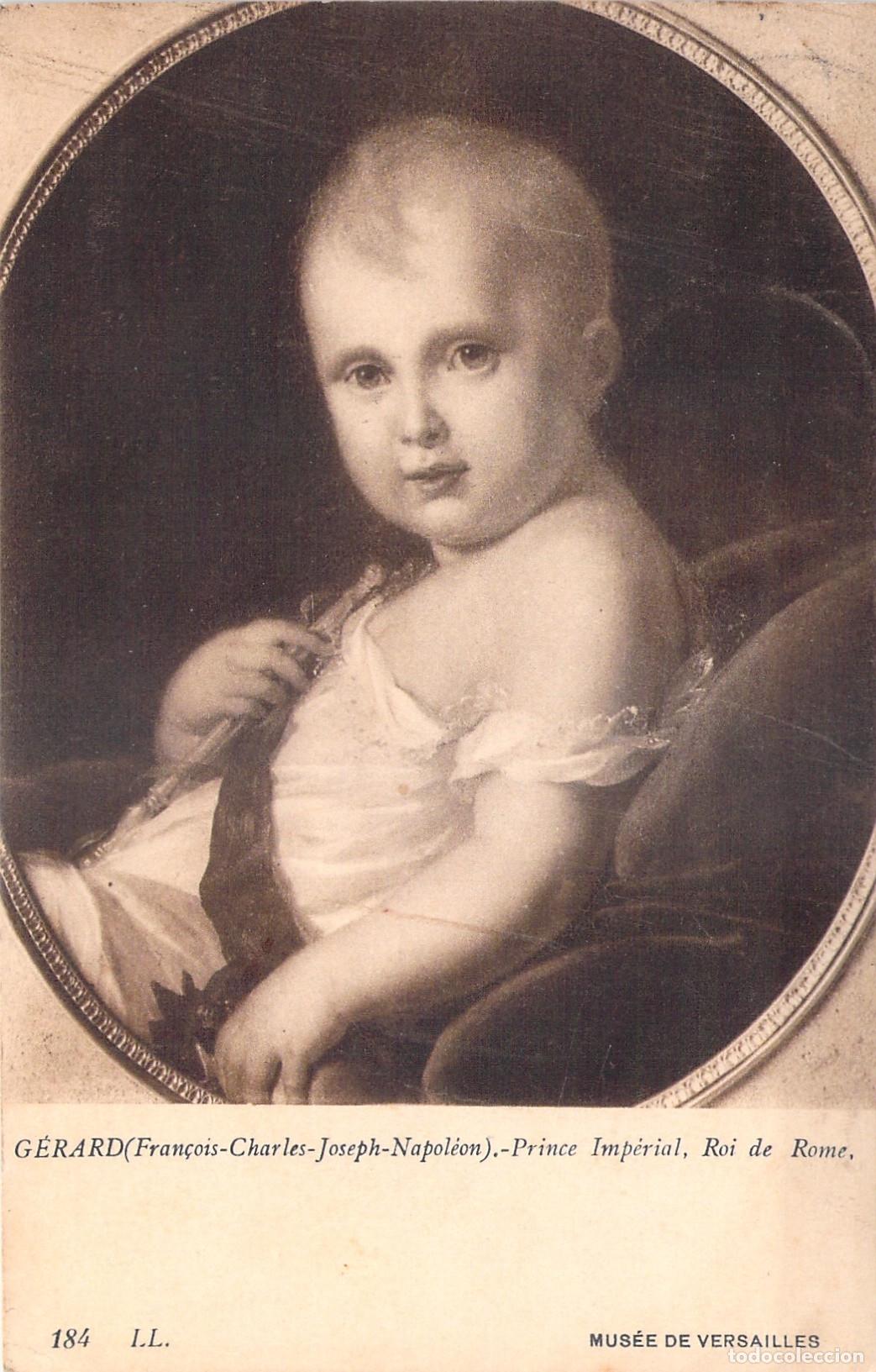 Postkarten: Postal de Napole&oacute;n II Rey de Roma Retrato G&eacute;rard Museo de Versalles