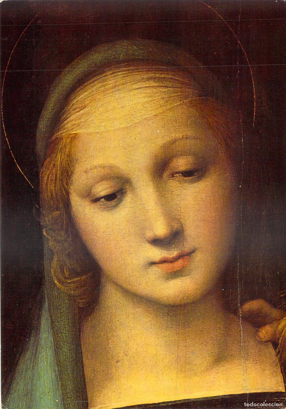 Postales: Postal de la Virgen del Gran Duque por Rafael - Galleria Pitti