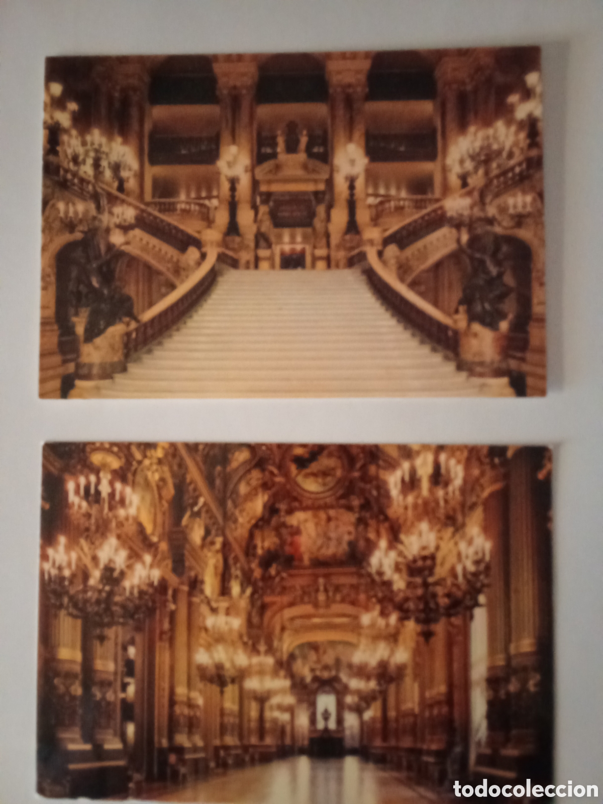 Postales: lote dos postales TEATRO de la OPERA, PARIS,JIM