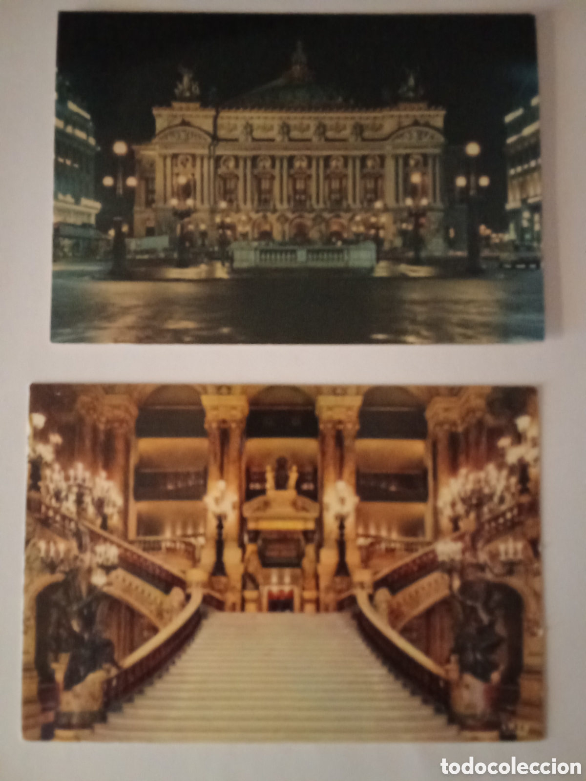 Postales: lote dos postales TEATRO de la OPERA, PARIS,JIM