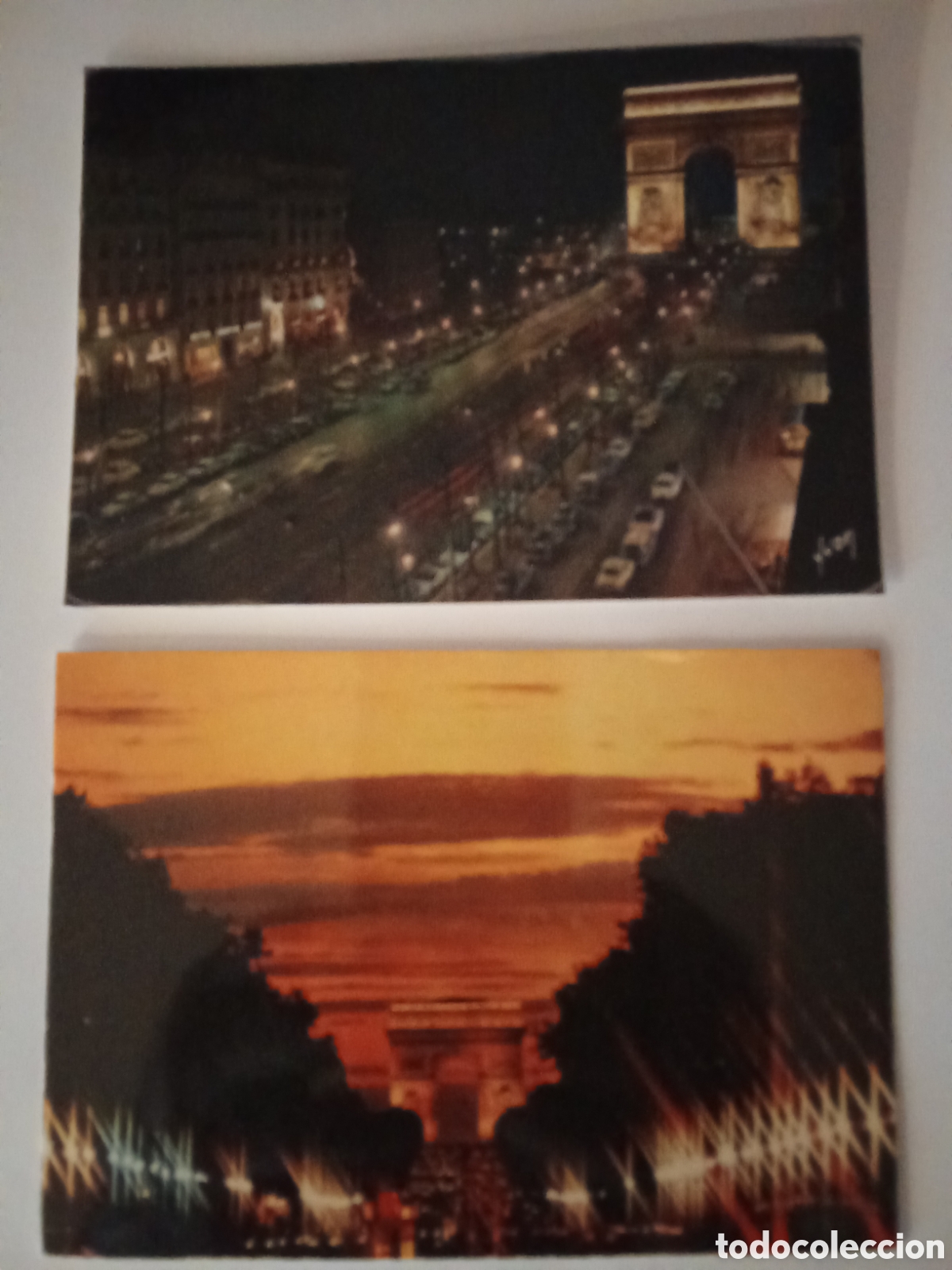 Postales: lote dos postales ARCO DEL TRIUNFO, PARIS,JIM