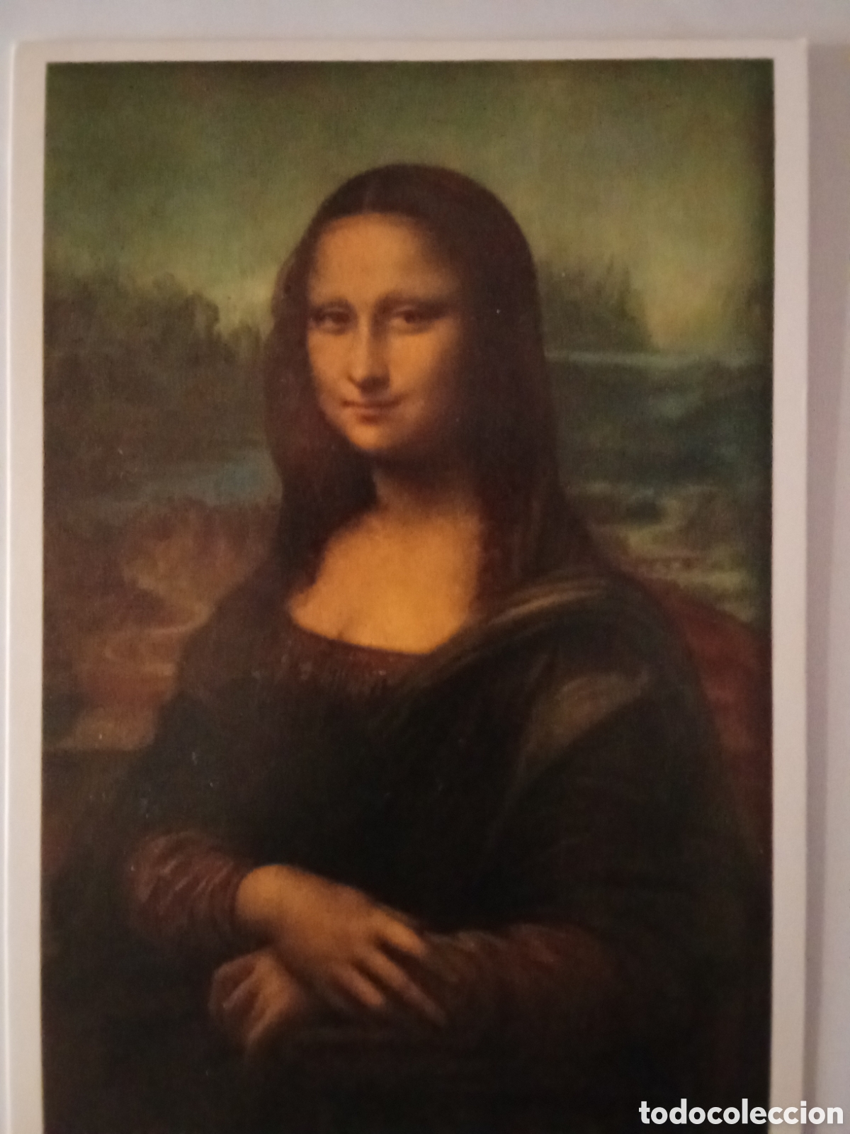 Postales: postal MONA LISA , Museo del Louvre de PARIS,JIM