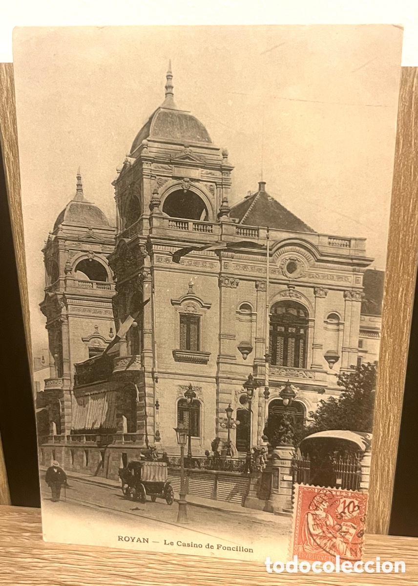 Postales: POSTAL ROYAN (FRANCIA) - LE CASINO DE FONCILLON - CIRCULADA EN 1904