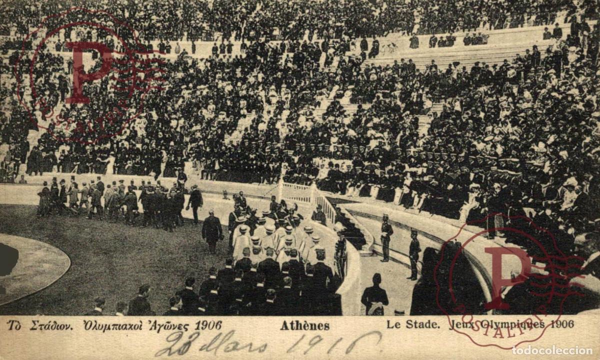 Postales: GRECIA. GREECE. ATHENES -- Le stade , jeux Olympiques 1906. JUEGOS OLIMPICOS. OLYMPIC GAMES