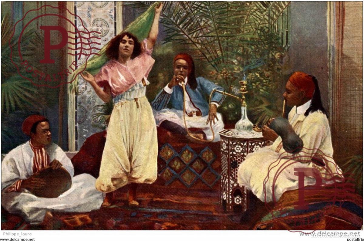Postales: SOUVENIR DE SALONIQUE, COSTUMES D ORIENT GRECIA GRIEKENLAND