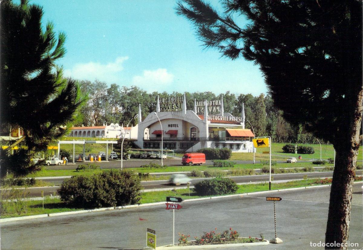 Postales: Postal Autogrill Hotel Pavesi en S. Nicola, Autostrada del Sole