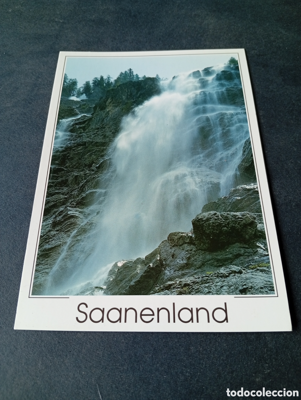 Postales: Postal Saanenland cascada