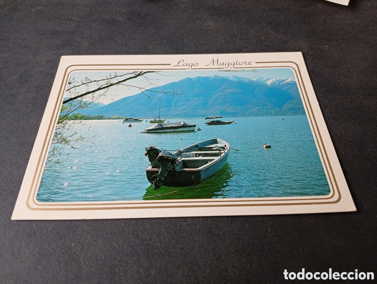 Postales: Postal lago maggiore..,..