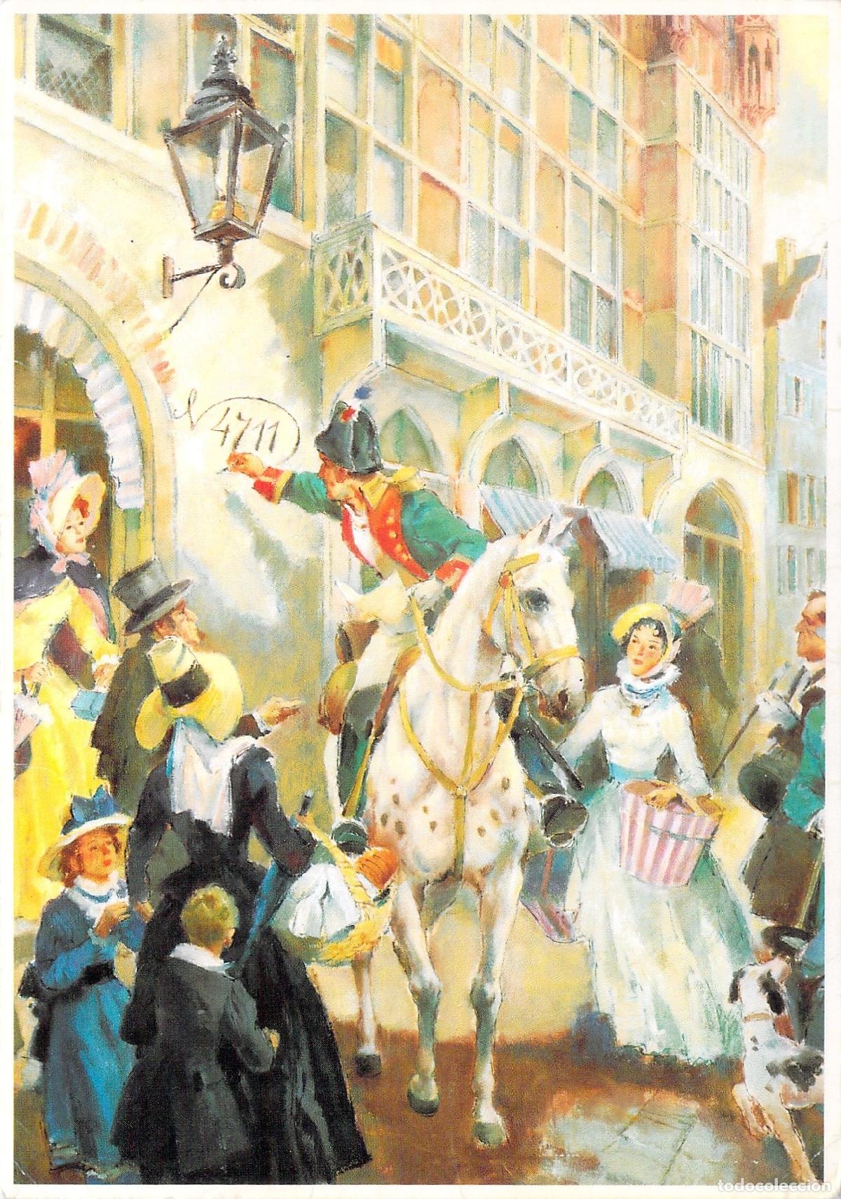 Cartoline: Postal Publicitaria Agua de Colonia 4711 El Jinete
