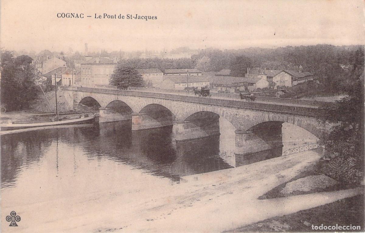 Postales: Tarjeta Postal del Puente de Saint-Jacques en Cognac