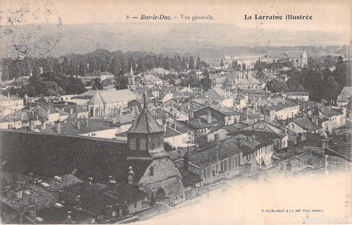 Postales: Postal de Bar-le-Duc Vista General de la Ciudad en Lorena