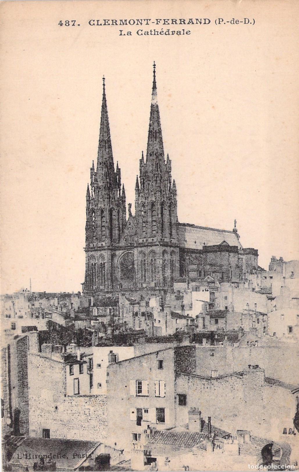 Postales: Tarjeta Postal de la Catedral de Clermont-Ferrand