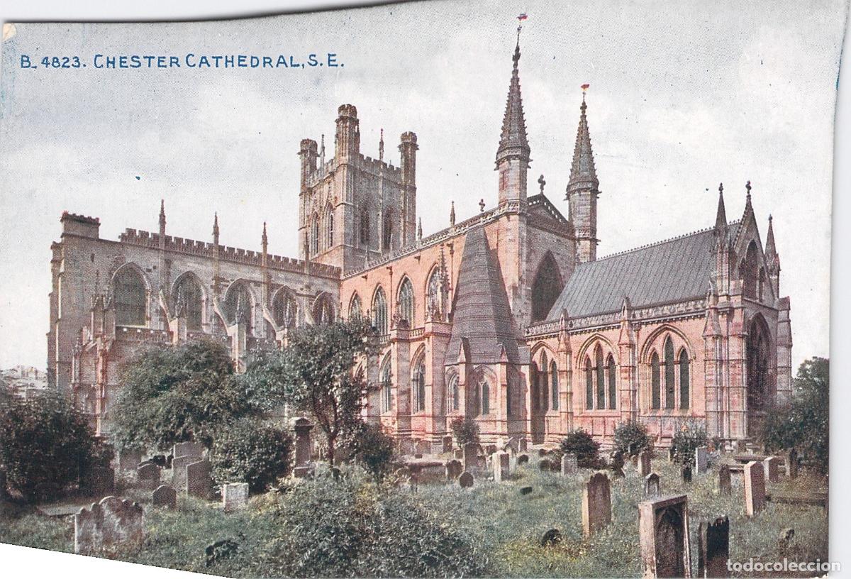 Postales: Postal de la Catedral de Chester Inglaterra Vista Sudeste