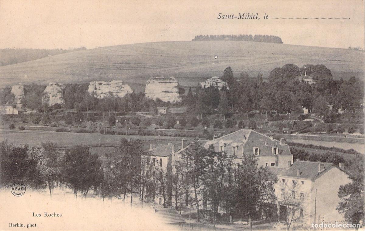 Postales: Postal de Saint-Mihiel - Vista de Les Roches, Francia