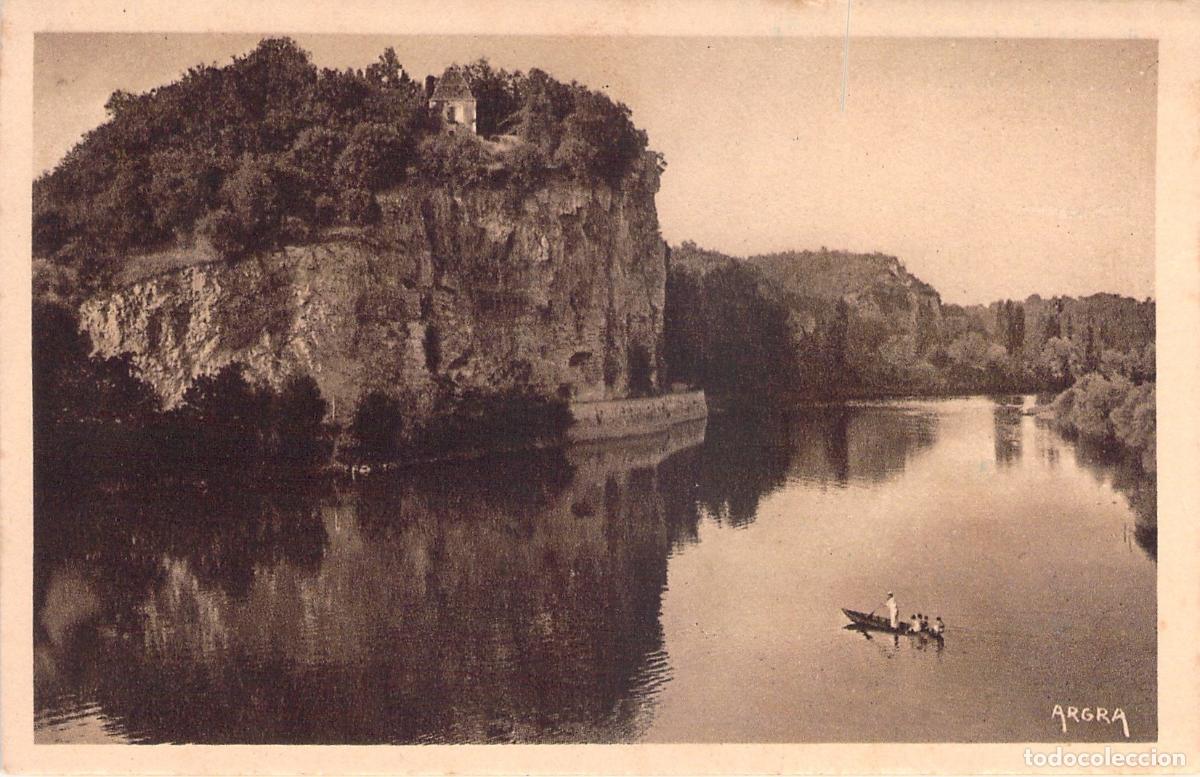 Postales: Postal de los Acantilados cerca de Vitrac, Valle de la Dordogne