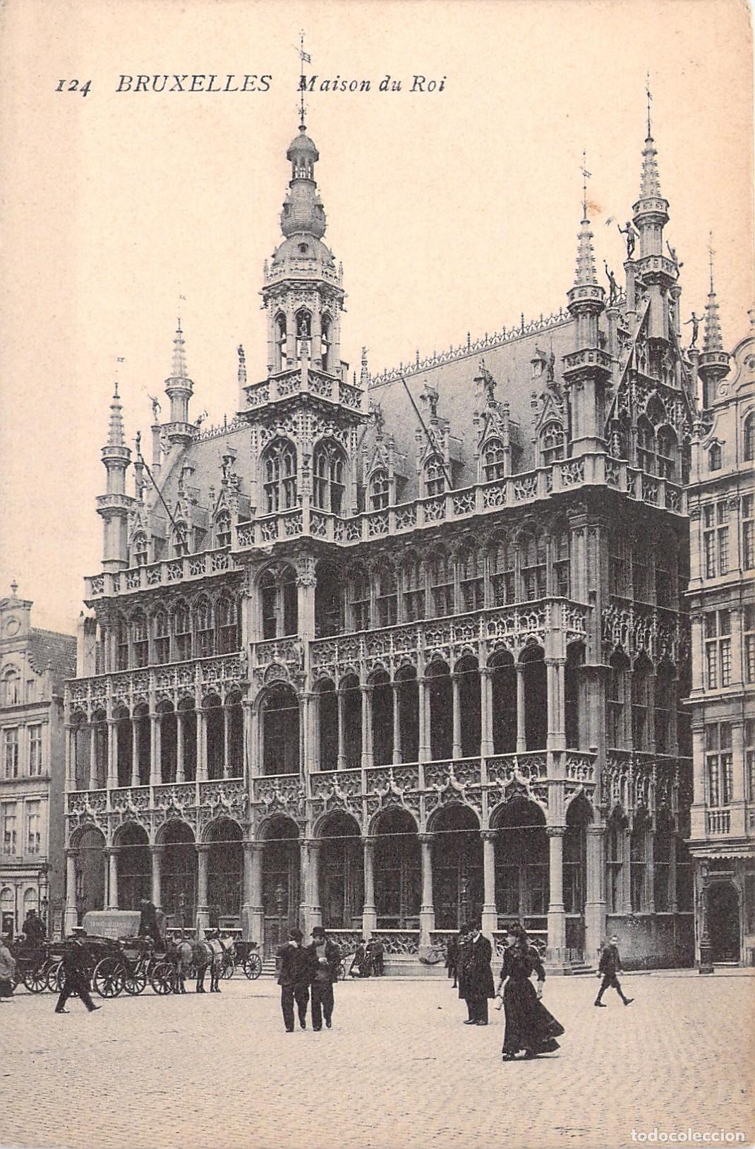 Cartes Postales: Postal de la Maison du Roi en Bruselas, B&eacute;lgica
