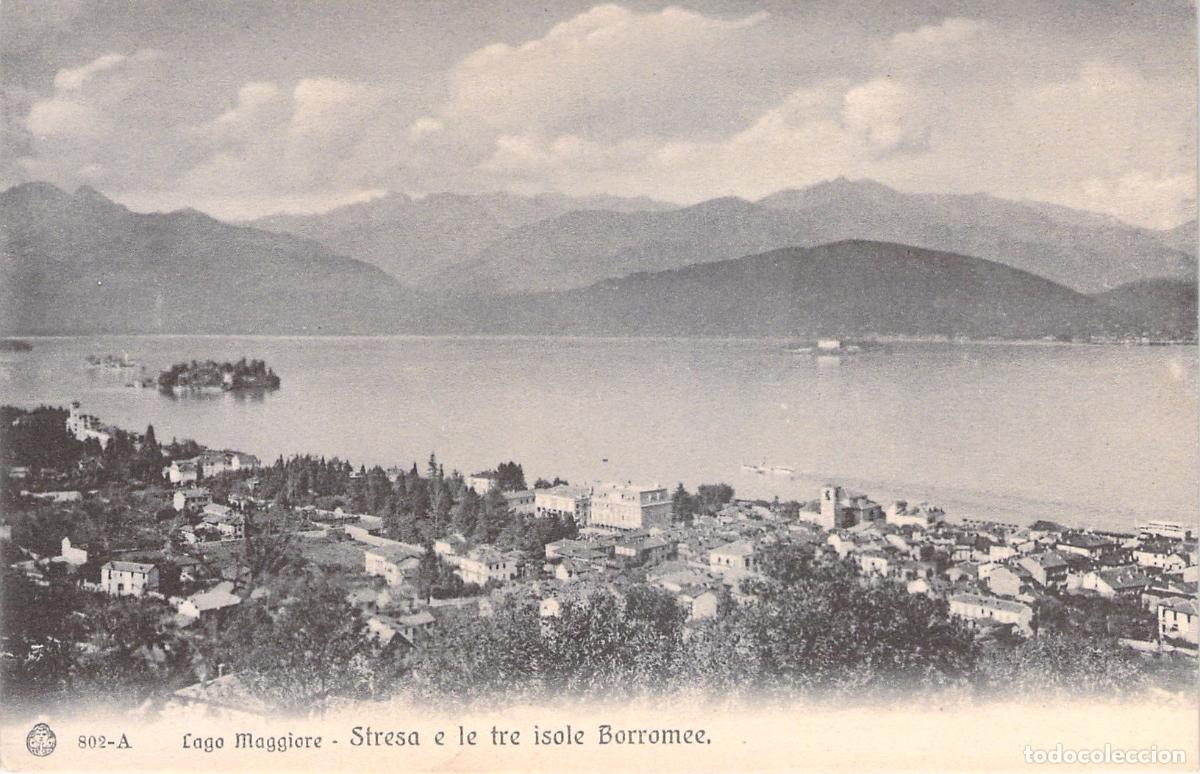 Postais: Postal Lago Maggiore, Stresa y las Islas Borromeas, Italia