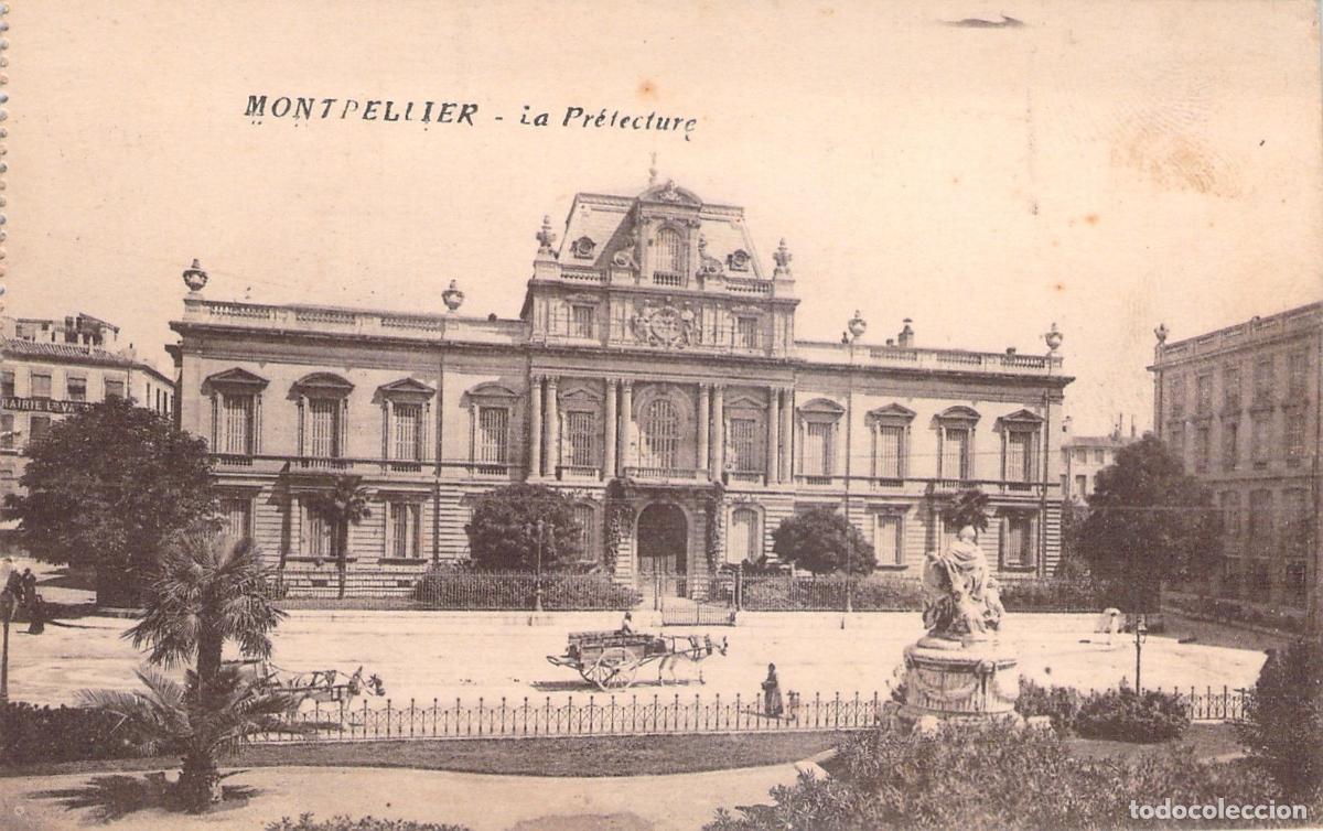 Postais: Postal de Montpellier - Edificio de la Prefectura en Francia