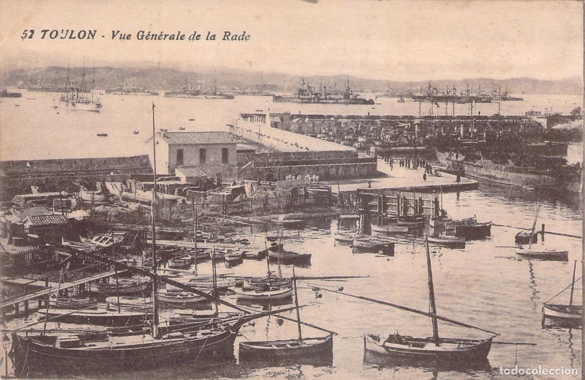 Postales: Postal de Toulon Vista General de la Rada y Puerto