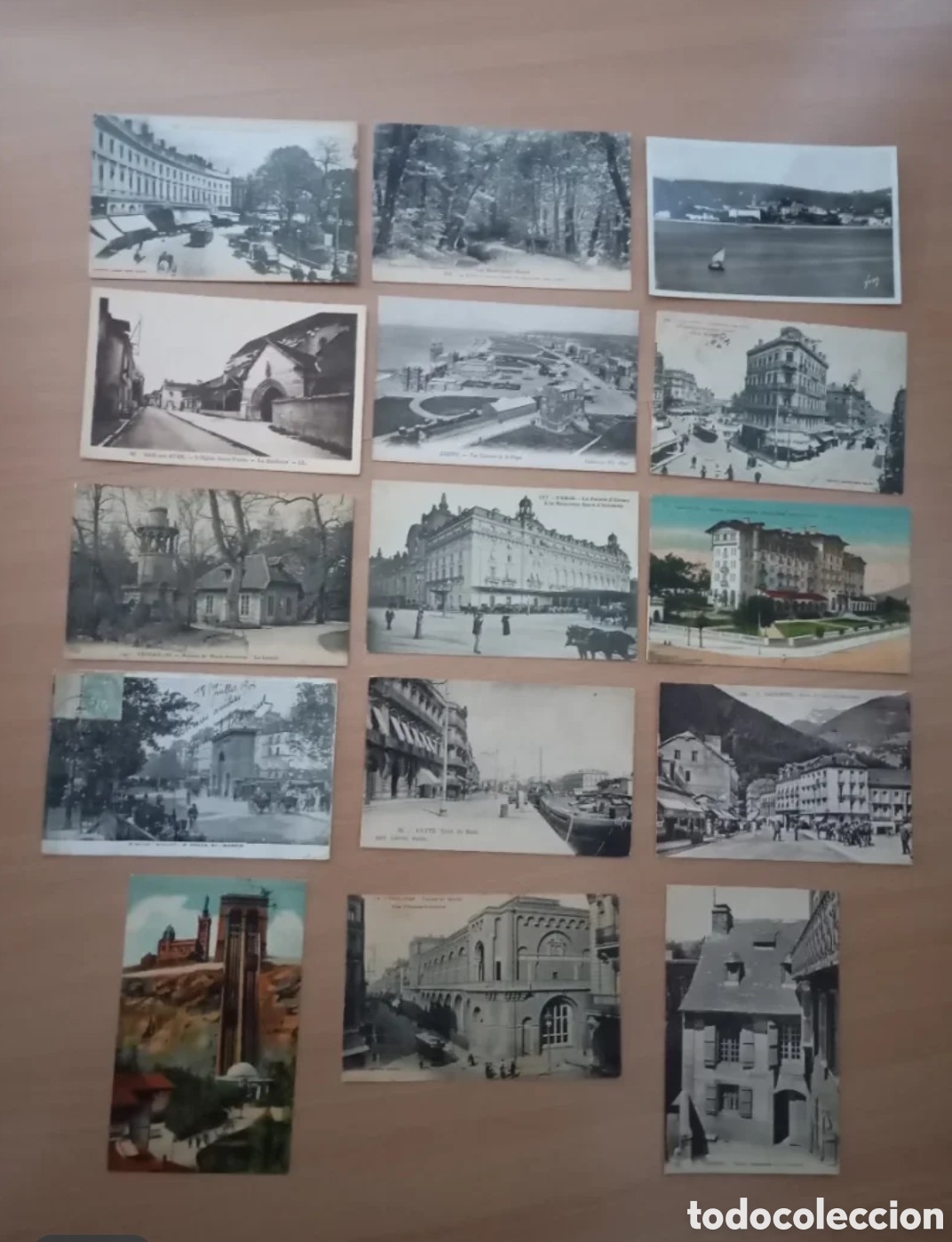 Postales: FRANCIA / FRANCE - LOTE DE 15 TARJETAS POSTALES ANTIGUAS ORIGINALES