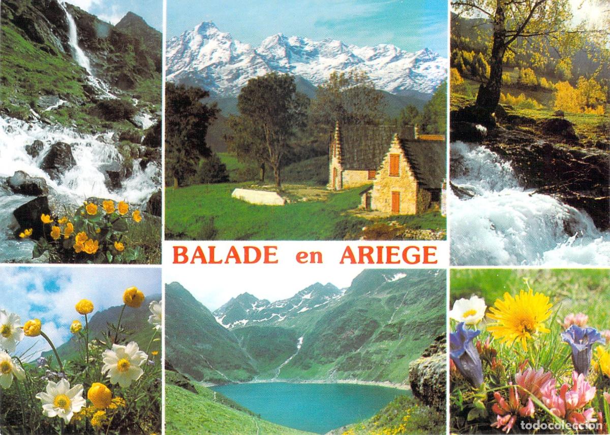 Cartoline: Postal Multivista de Ari&egrave;ge y los Pirineos Franceses