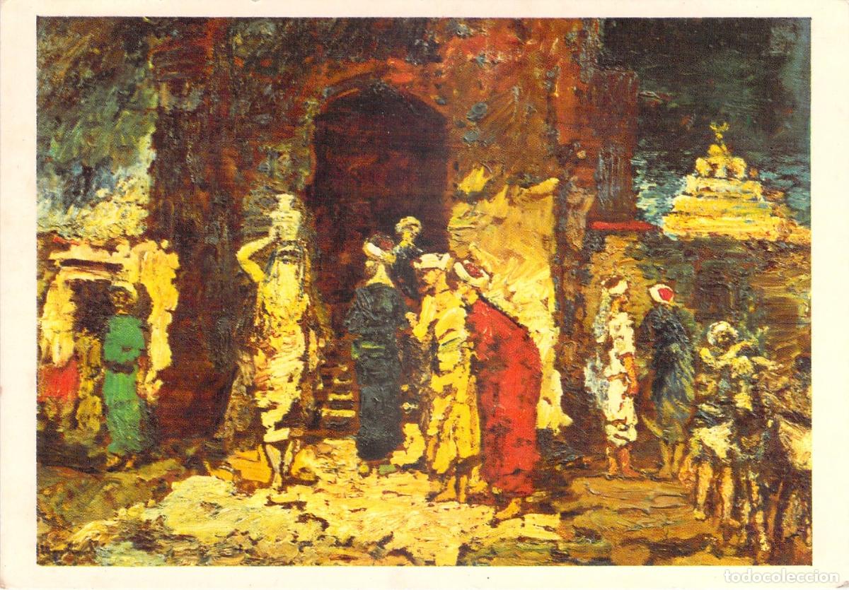 Cartoline: Postal de Arte Monticelli En Argelia Museo de Marsella