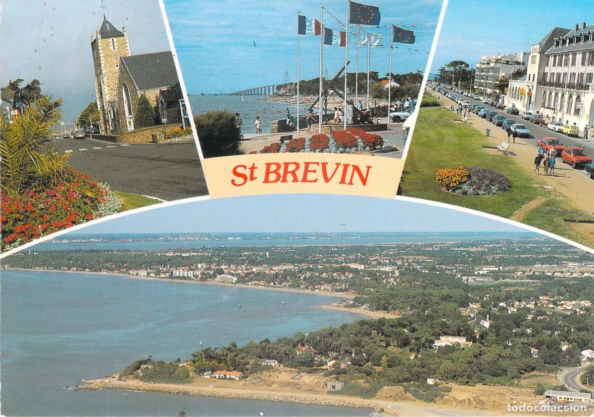 Cartoline: Postal de Saint-Brevin-les-Pins, Costa de Jade
