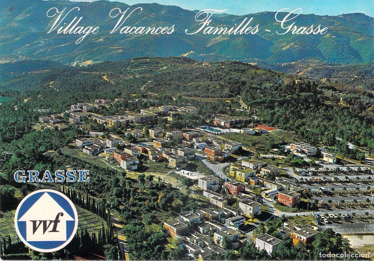 Postales: Postal de Vista A&eacute;rea del Village Vacances Familles en Grasse