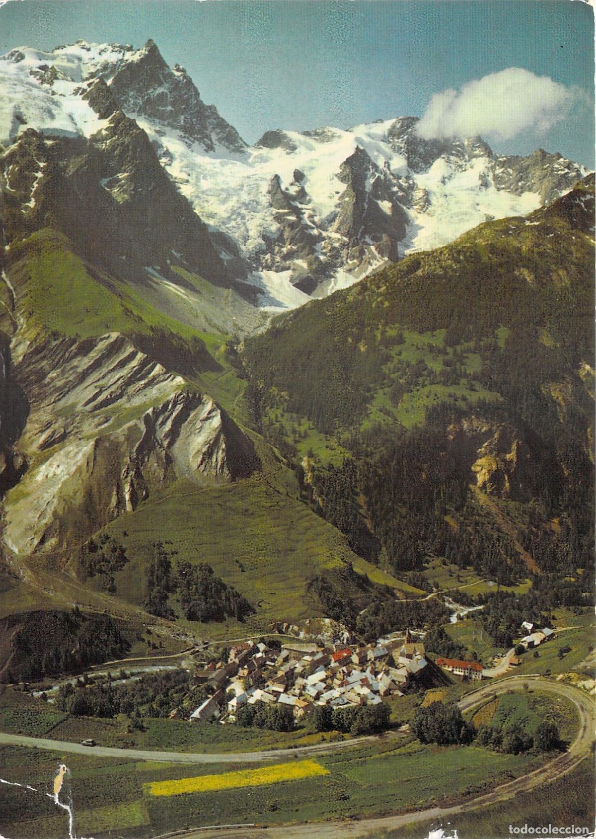 Postales: Postal de La Grave y la Monta&ntilde;a La Meije en los Alpes Franceses