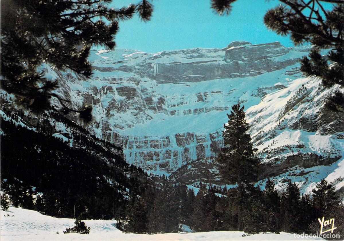 Postales: Postal Circo de Gavarnie Bajo la Nieve Pirineos Francia
