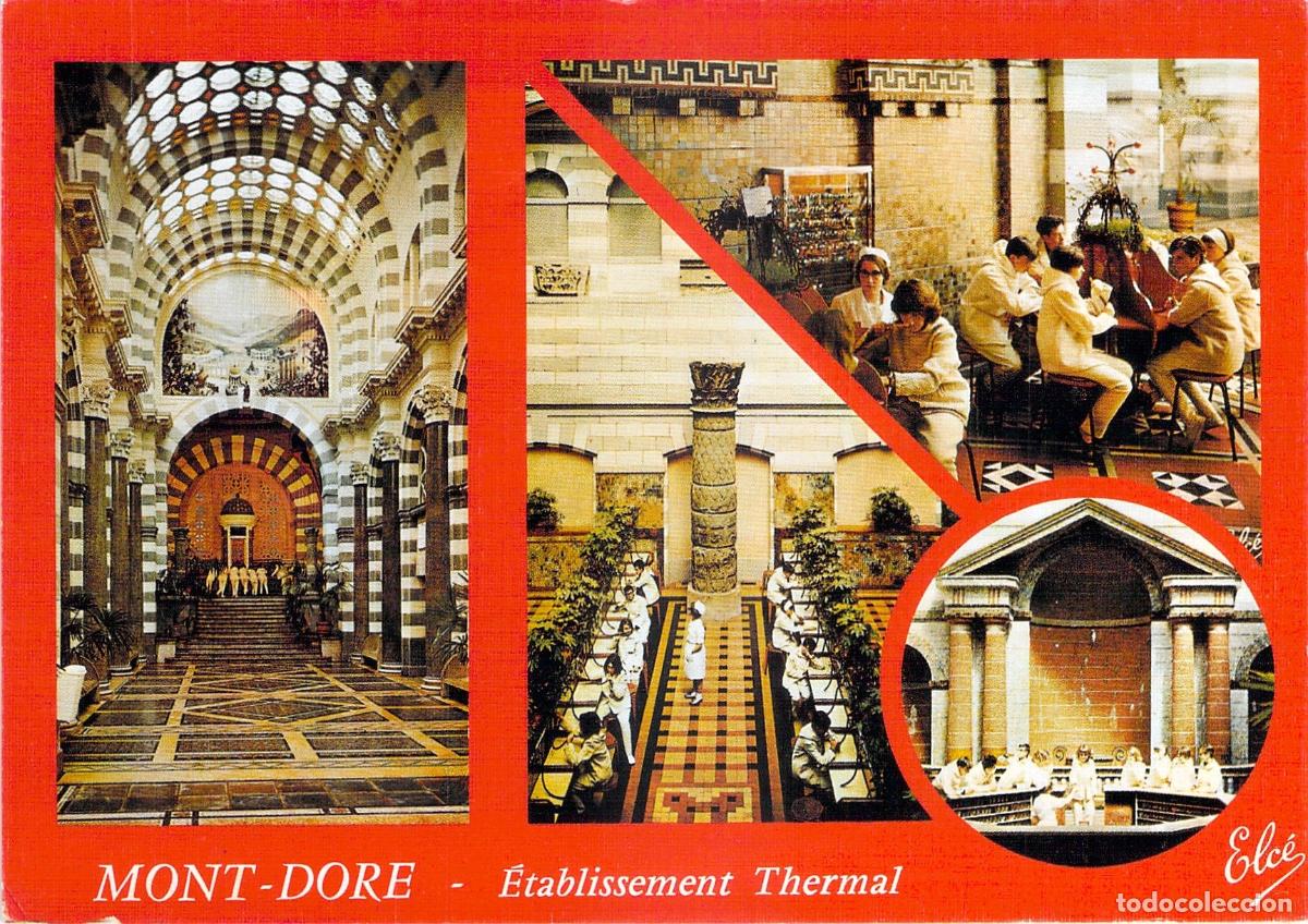 Postales: Postal del Interior del Establecimiento Termal de Le Mont-Dore
