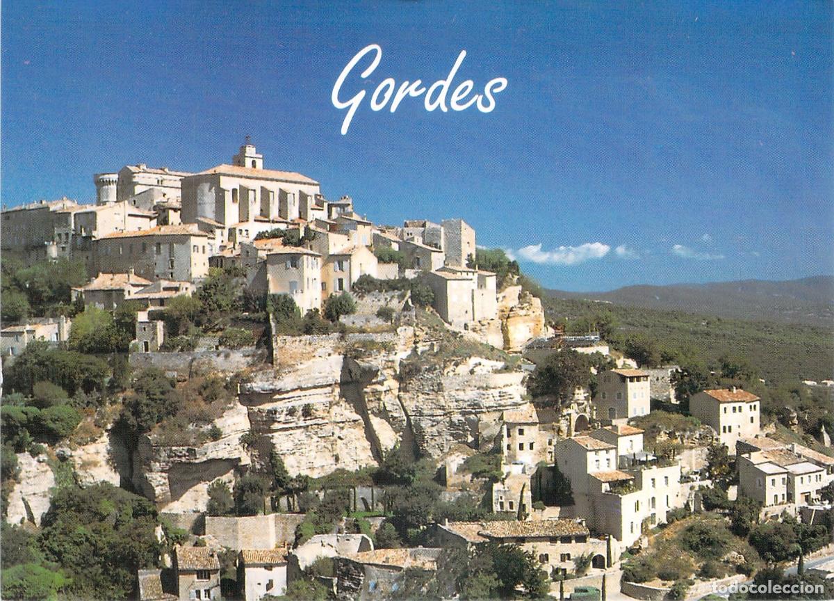 Postales: Postal de la Vista General de Gordes, Francia