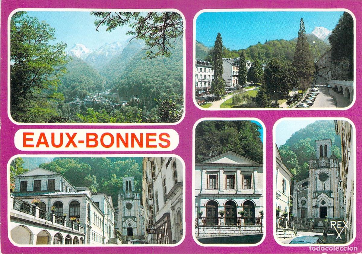 Postales: Postal de Eaux-Bonnes, Pirineos Franceses - Vista M&uacute;ltiple