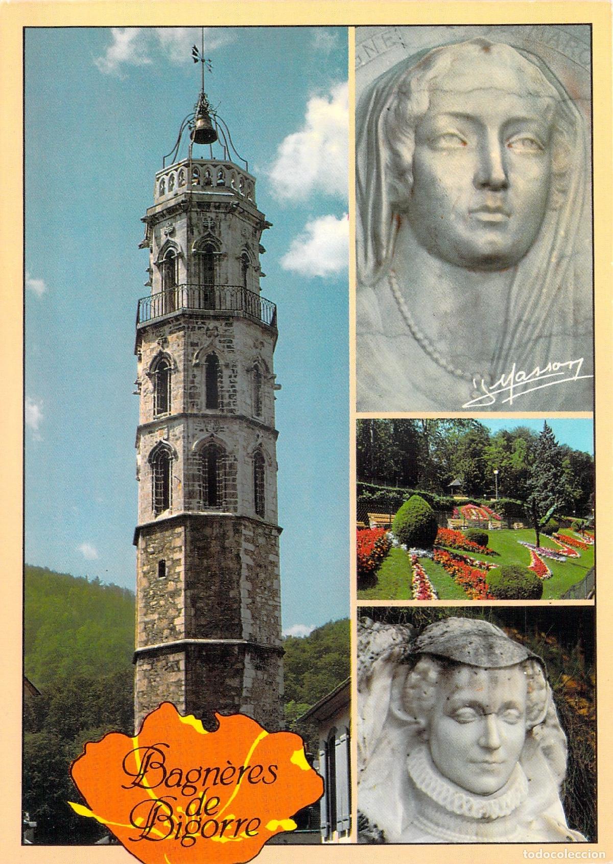 Postales: Postal Bagn&egrave;res de Bigorre Tour des Jacobins Francia