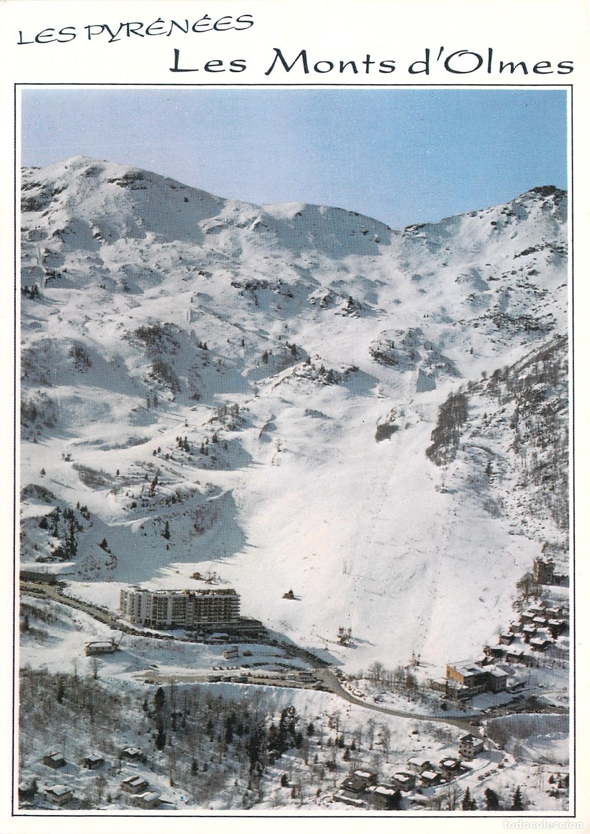 Postales: Postal de la Estaci&oacute;n de Esqu&iacute; Les Monts d'Olmes, Pirineos